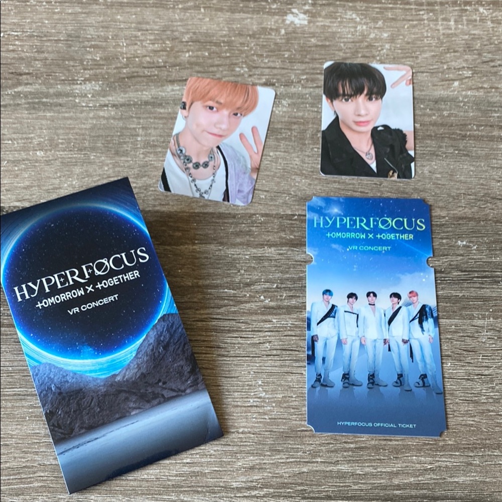 TXT Hyperfocus VR Concert Set K-POP